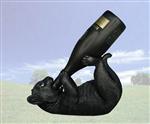 SFD25919 Thirsty Panther Black Panther Wine Bottle Holder